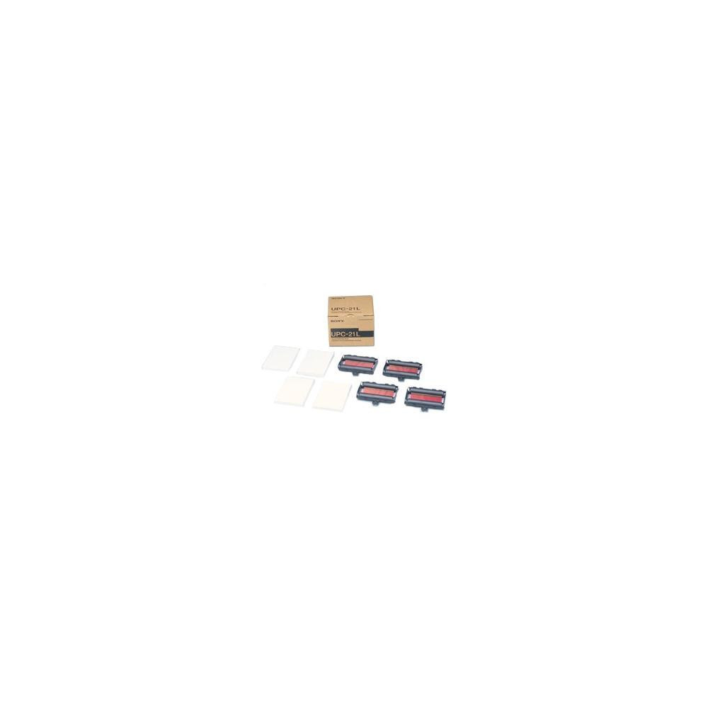 ORIGINAL Sony Value Pack differenti colori UPC-21L + A6 Farb-Fotodruckpaket 200 Blatt A6 Pacchetto di stampa a colori Ã  200 pag
