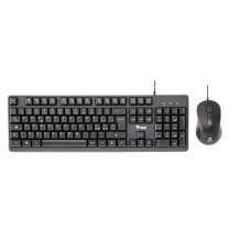 itek DEC C01 tastiera Mouse incluso Universale USB QWERTY Inglese, Italiano Nero