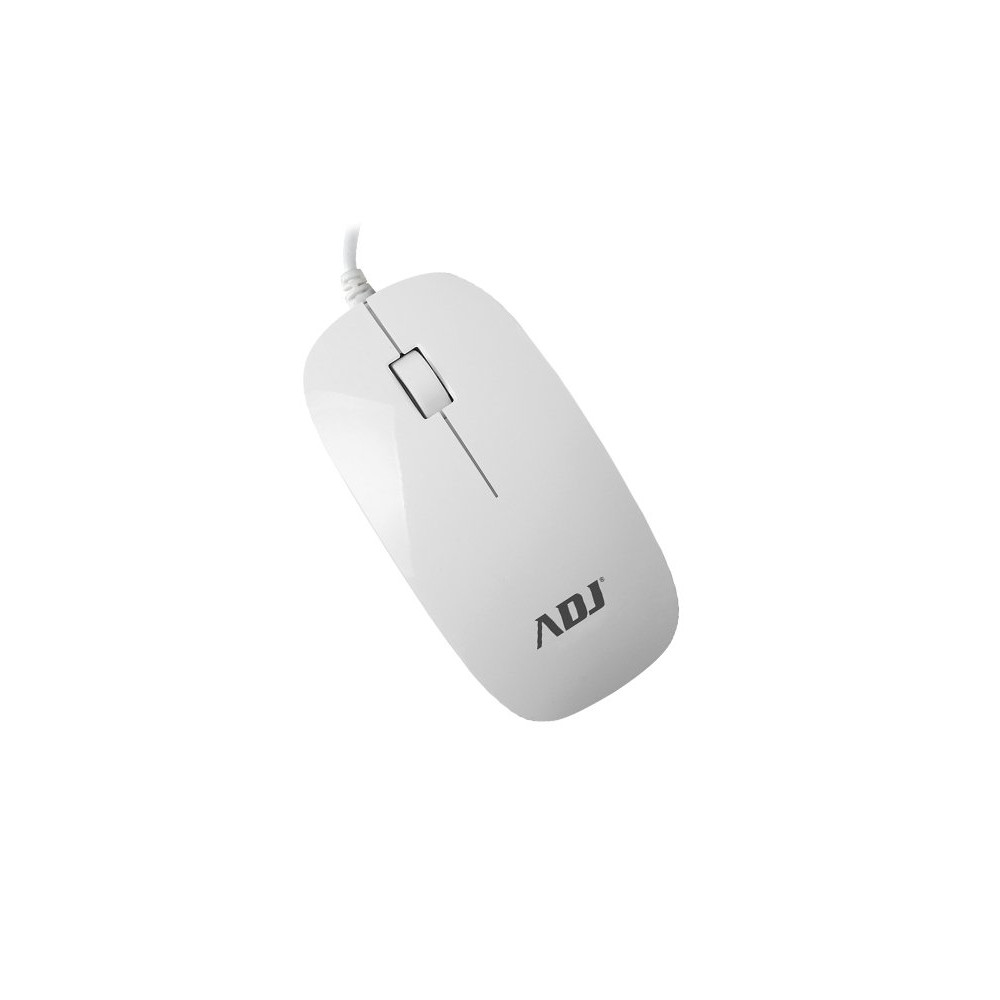 MOUSE USB OTTICO 3D SLIM WH 1000 DPI PLUG&PLAY ADJ