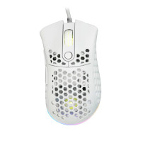 MOUSE USB GAMING MYST M80 WHITE 5 TASTI 10000DPI ILLUMINAZ RAINBOW