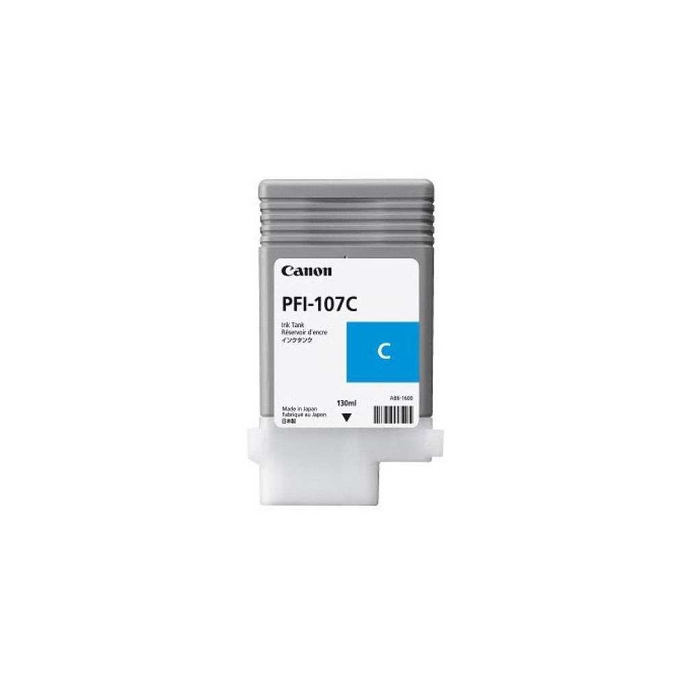 CANON SERBATOIO INCH. CYAN PFI-107 C SINGOLO (130ml) x IPF 670 680 685 770 780 785