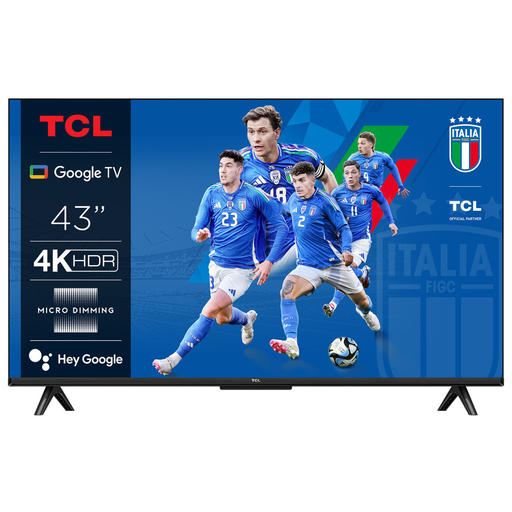 TV 43 TCL 4K UHD ANDROID TV DVBT2 DVBTS2 AMAZON NETFLIX ALEXA
