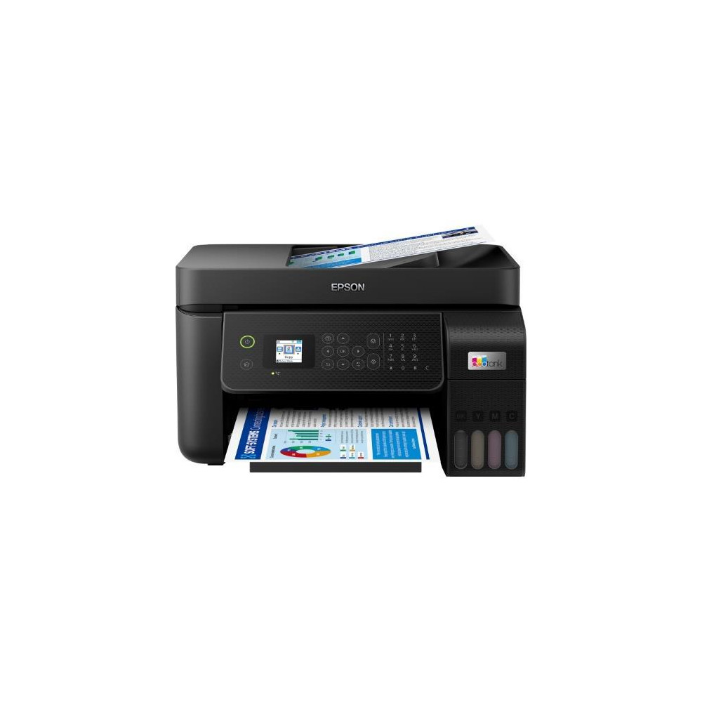 MULTIFUNZIONE EPSON EcoTank ET-4800 A4 33/15PPM 100FF FAX ADF LAN WiFi USB Epson Connect Display LCD