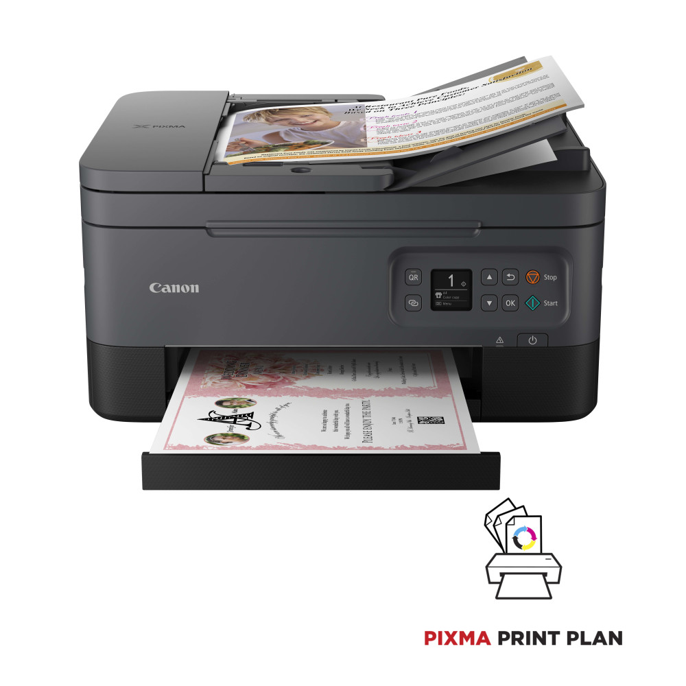 MULTIFUNZIONE CANON INK PIXMA TS7450i BLACK A4 13IPM DUPLEX USB WiFi