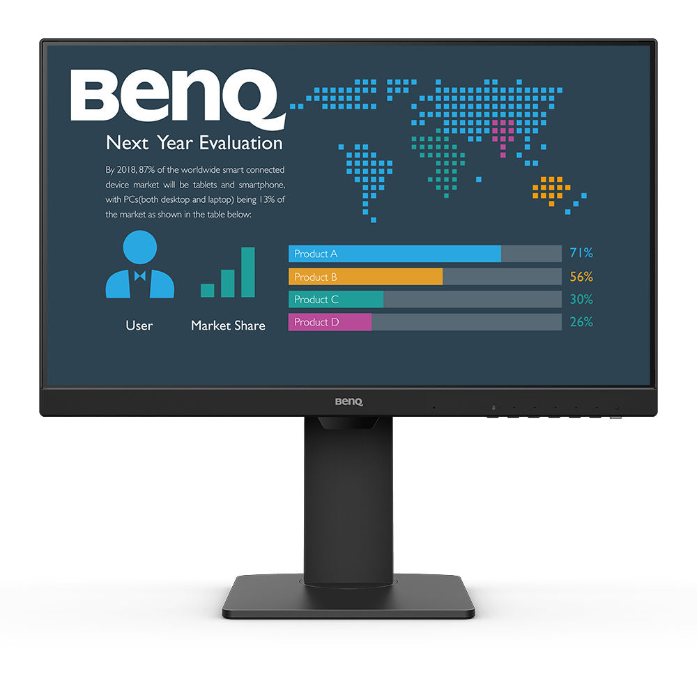 MON 23.8IPS HDMI DP MM 100HZ USBC BENQ BL2486TC PIVOT REG ALTEZZA