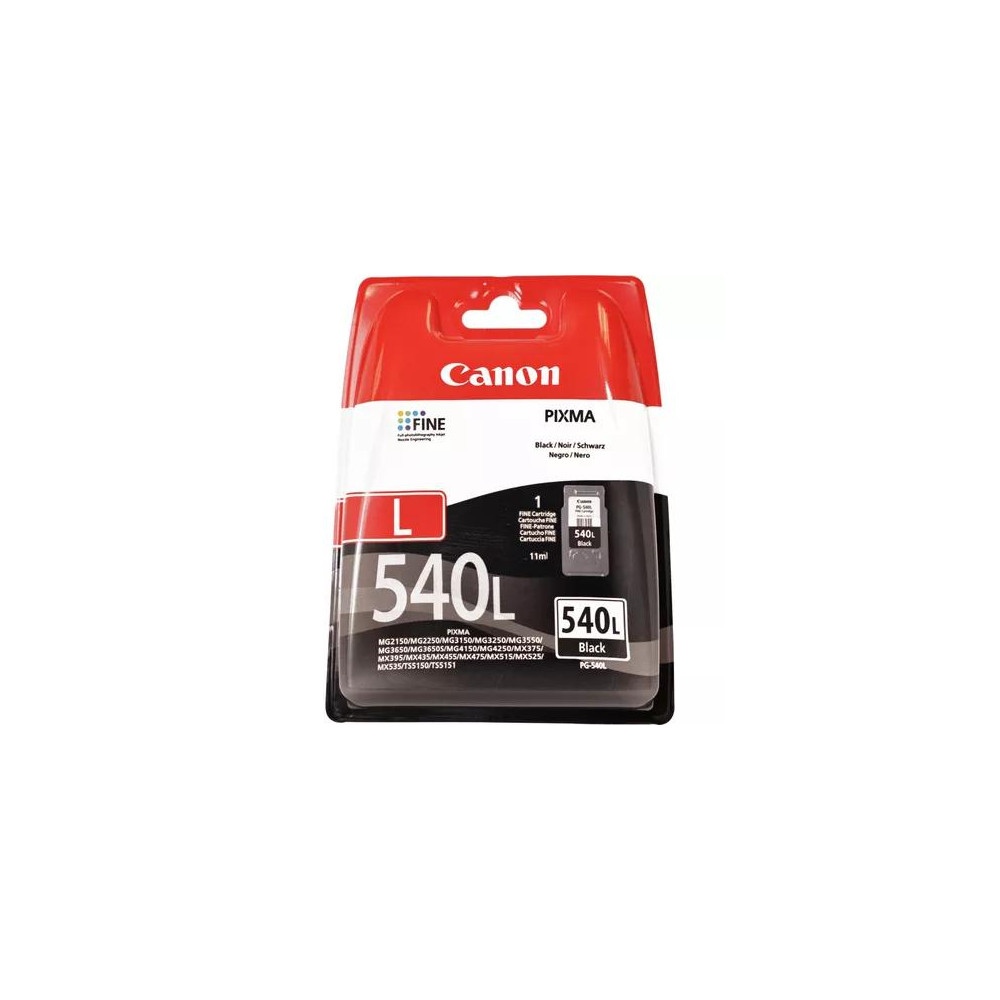 INK CANON PG-540L Nero 11ml cart X MG3650s MG3250 MG3550 MG3650 MX375 MX435 MX515 MX525 MX455 MX395 MX475 MX535 TS5150 TS5151