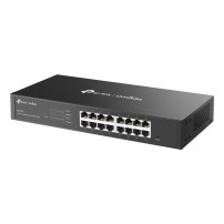 SWITCH TP-LINK OMADA ES216G 16P LAN GIGABIT DESKTOP 10/100/1000Mbps RJ45 Desktop Easy Managed Switch  1U 13-inch Rack-mountable