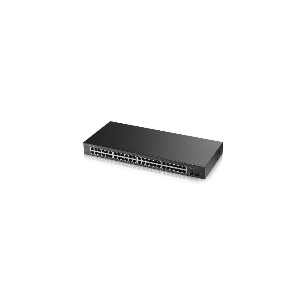 SWITCH ZYXEL GS-1900-48 48P LAN GIGABIT + 2 porte SFP Gigabit, Supporto IPv6, VLAN, WEB MANAGED Rack