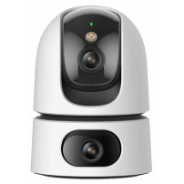 CAMERA DOME 5MP+5MP PTZ SIRENA FARO 3.6MM/IR15/MSD/WIFI6/FC/IMOU SENSE
