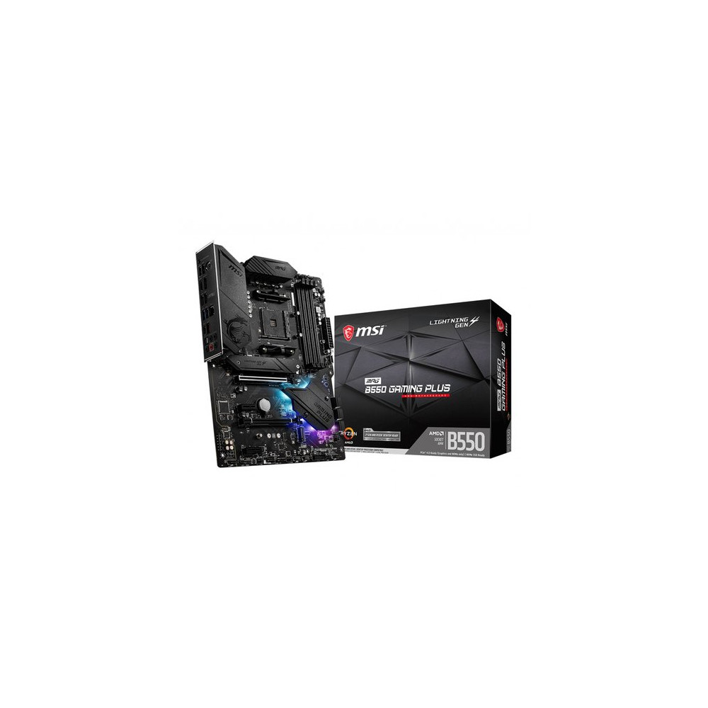 MSI MB AMD B550 GAMING, MPG B550 GAM PLUS, AM4, 4DDR4, 2M2 6SATA3