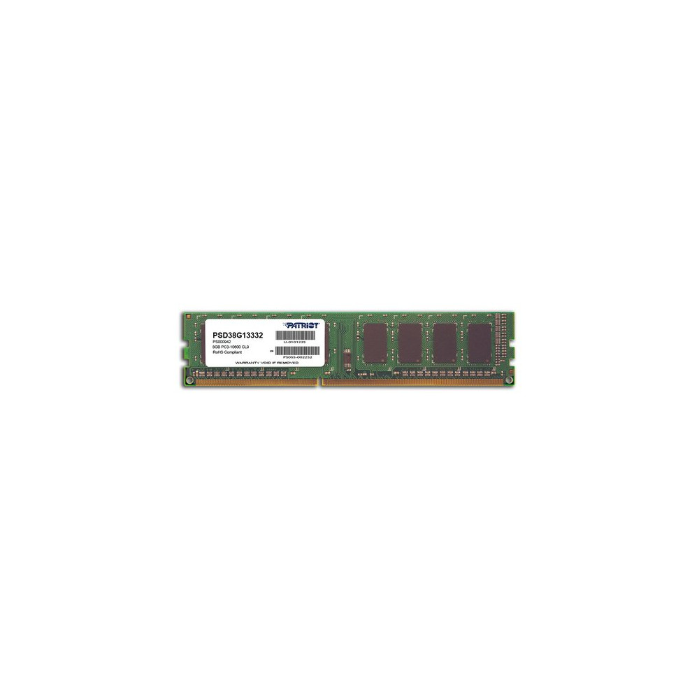 PATRIOT RAM DIMM 8GB DDR3 1333MHZ CL9