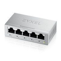 ZYXEL SWITCH UNMANAGED GS-105B V5 , 5 PORTE GIGABIT, CHASSIS METALLO, DESKTOP