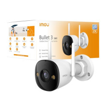 IMOU BULLET 3MP 2K TELECAMERA ESTERNA FULL COLOR, WI-FI 6, SIRENA, FARETTO E IP67. RILEVA MOVIMENTO