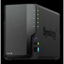 SYNOLOGY NAS TOWER DS225+ X 2HD 3.5"/2.5" SATA2/3 - NO HD - CELERON J4125 -2GB DDR4-1P LAN RJ45 1GBE  compatibilit solo con i di