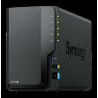 SYNOLOGY NAS TOWER DS225+ X 2HD 3.5"/2.5" SATA2/3 - NO HD - CELERON J4125 -2GB DDR4-1P LAN RJ45 1GBE  compatibilit solo con i di