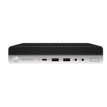 RINOVO HP ULTRA MINI PC DM REFURBISHED 600-800 G3 G4400T SODDR4 8GB SSD 256GB W10P NO DVD + NORTON   + WEBCAM