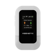 KEENETIC ROUTER ROAMER 4G MOBILE HOTSPOT WITH WI-FI 6