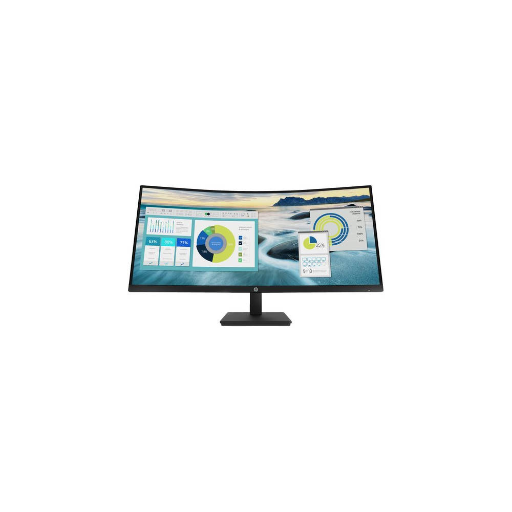 HP MONITOR CURVO 34 LED VA 21:9 WQHD 5MS 250 CDM, REG ALTEZZA, USB-C, DP/HDMI, MULTIMEDIALE, P34hc G4
