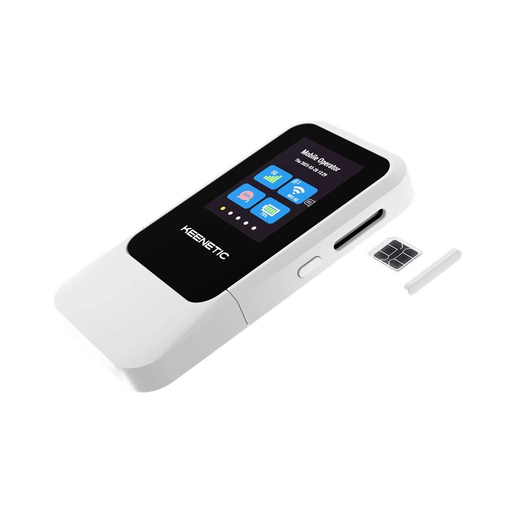 KEENETIC ROUTER ROAMER 5G MOBILE HOTSPOT WITH WI-FI 6