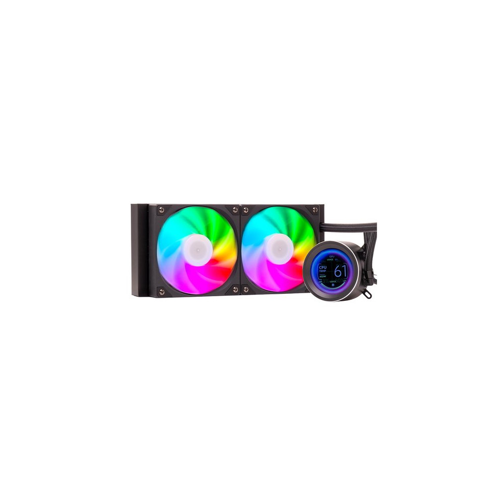 ITEK DISSIPATORE A LIQUIDO ARCTIC SPHERE LCD 240 - 240MM SKT UNIVERSALE PWM FAN LCD 2.8 CON SOFTW