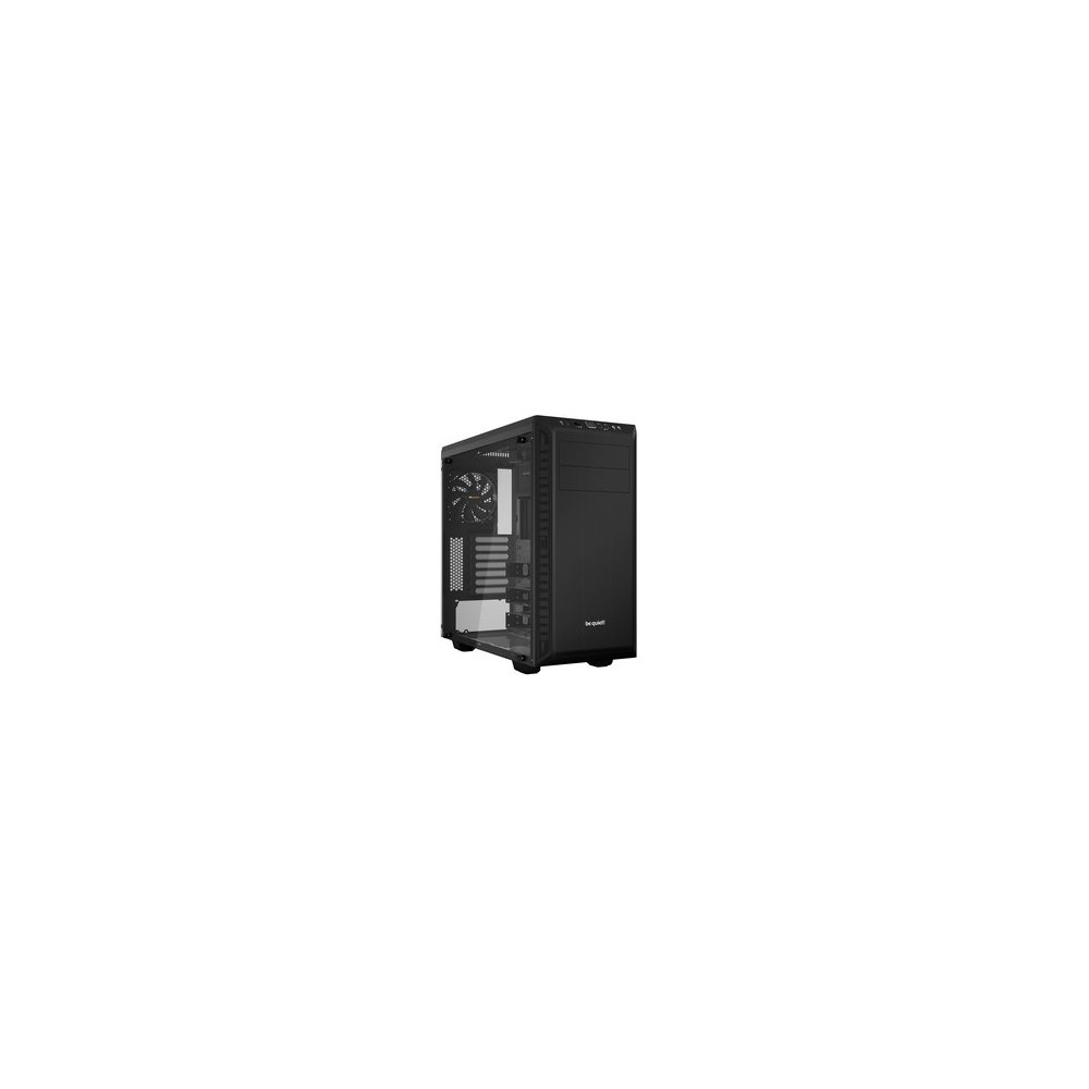 BE QUIET! CASE ATX PURE BASE 600 WINDOW, 7 HDD SLOT, 2XUSB3.0, 1XAUDIO I/O, BLACK