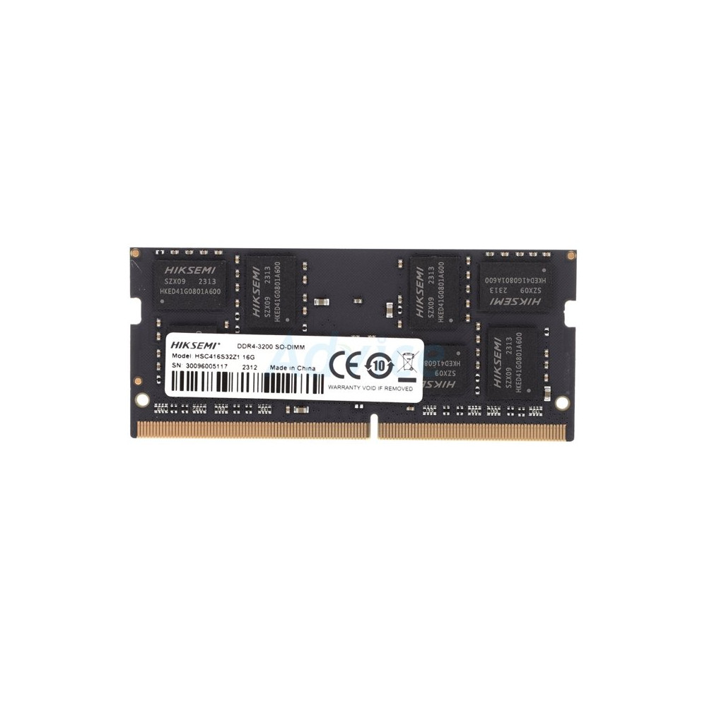 HIKVISION HIKSEMI RAM SODIMM 16GB DDR4 3200MHz 260Pin