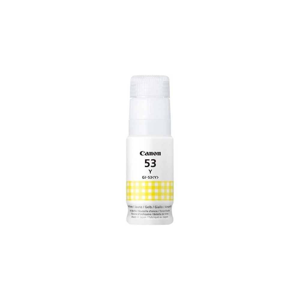 INK CANON GI-53 Y Giallo Flacone da 60ml 3.700PP x PIXMA G550 G650