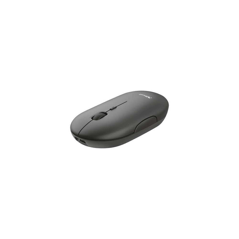 TRUST MOUSE PUCK WIRELESS MOUSE NERO