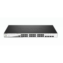 D-LINK SWITCH 24 PORTE GIGABIT POE + 4 PORTE SFP JUMBO FRAME 370W