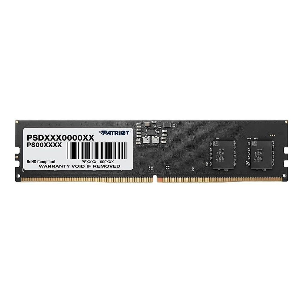 PATRIOT RAM 8GB DIMM DDR5 5200MHz 1Gx16