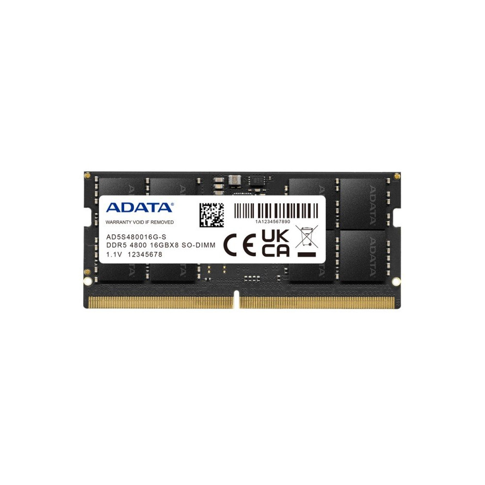 ADATA RAM SODIMM 16GB DDR5 4800MHZ