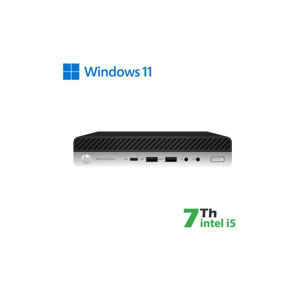 RINOVO HP ULTRA MINI PC REFURBISHED DM  600 800 G3 I5-7X00T SODDR4 16GB SSD 480GB W11P NO DVD 1Y