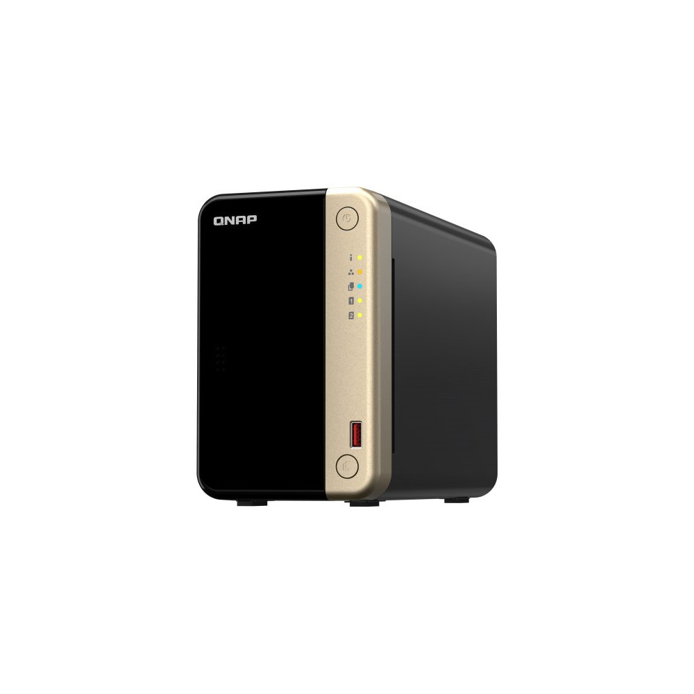 QNAP NAS TS-264 Tower 2-Bay CPU Celeronr N5105/N5095 quad core + 8 GB DDR4 + 2x SATA 2,5"/3,5" + 2X