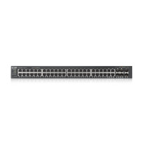 SWITCH ZYXEL GS2220-50 44P Gigabit +4P Dual Personality GBe +2P SFP, IPv6, VLAN, Desktop/Rack Managed Layer 3 Lite
