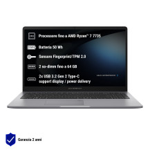 ASUS NB 15,6" ExpertBook PM1 R7-7735HS 16GB 512GB SSD WIN 11 PRO
