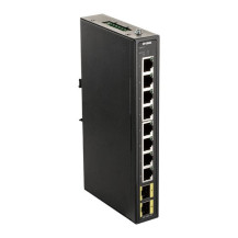 D-LINK SWITCH INDUSTRIALE 8 PORTE GIGABIT, INCLUDE 2 X 100/1000M SFP
