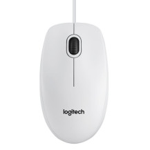 LOGITECH MOUSE OTTICO USB B100 BIANCO RETAIL, 800 DPI