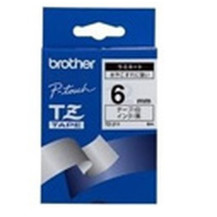 BROTHER NASTRO LAMINATO DA 6 MM (8 M) NERO/BIANCO