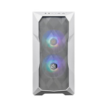 COOLER MASTER CASE MASTERBOX TD300 MESH WHITE ARGB, SIDE-PANEL, MID-TOWER, MICRO-ATX MINI-ITX