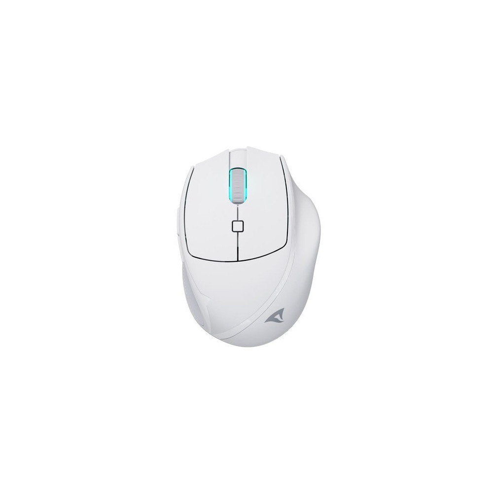 SHARKOON MOUSE WIRELESS OFFICEPAL, ERGONOMICO, BIANCO