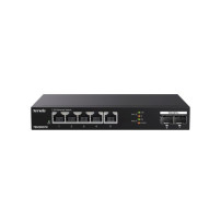 TENDA SWITCH UNMANAGED DESKTOP, 5*2.5GE + 2*10G SFP