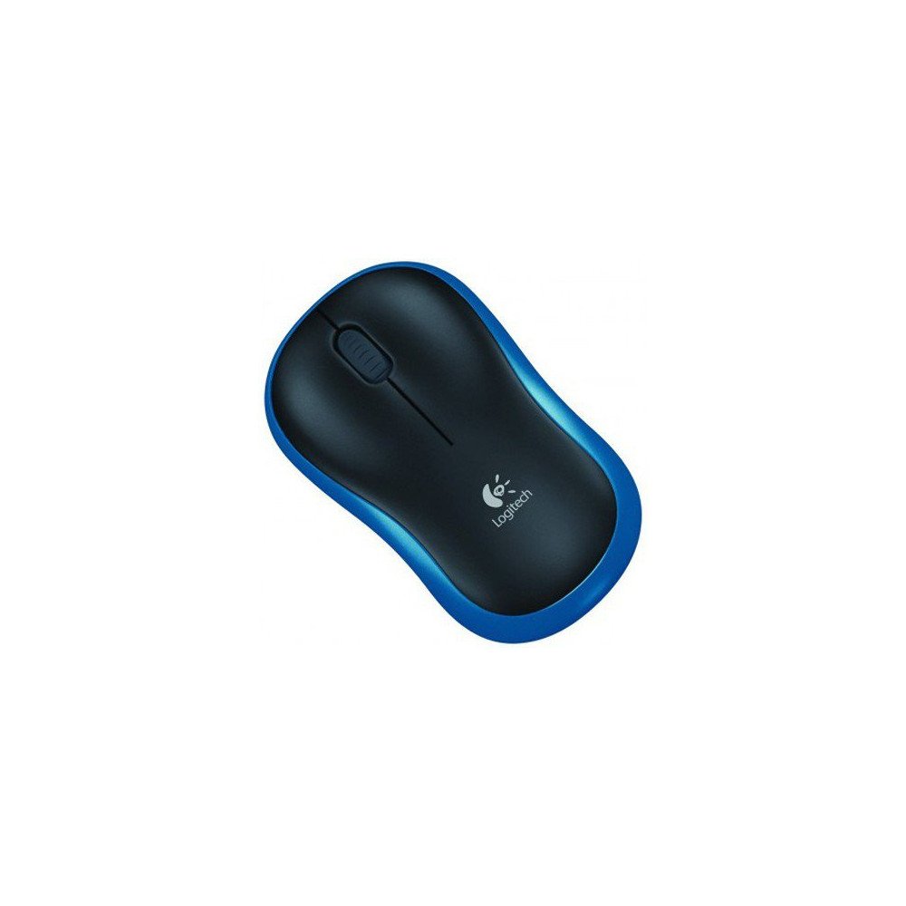 LOGITECH WIRELESS MOUSE M185 OTTICO, USB, COLORE BLU