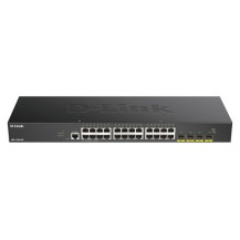D-LINK SWITCH 24 PORTE GIGABIT SMART MANAGED