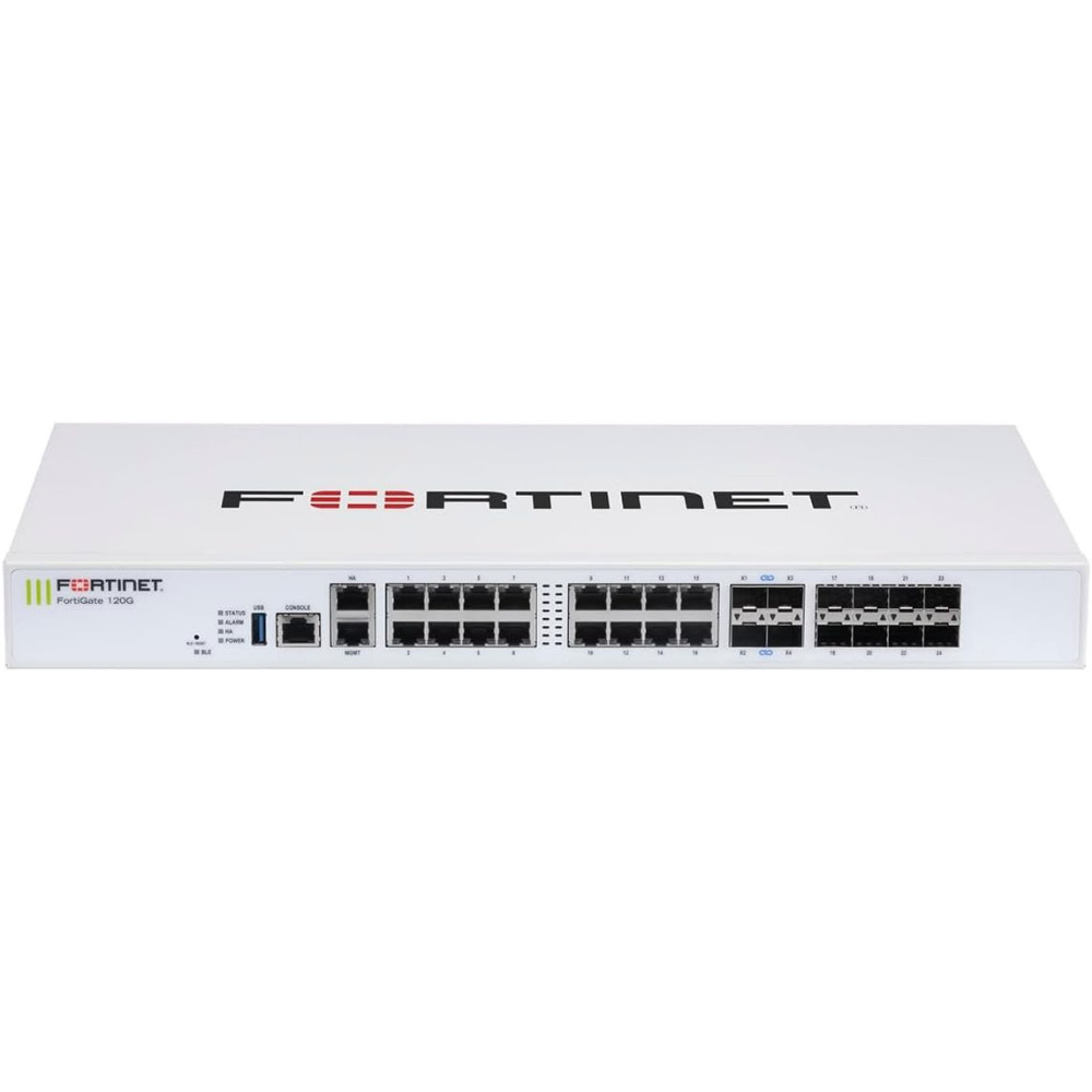 FORTIGATE-120G FIREWALL HARDWARE PIU 3 ANNI DI SERVIZI FORTICARE PREMIUM E FORTIGUARD UTP
