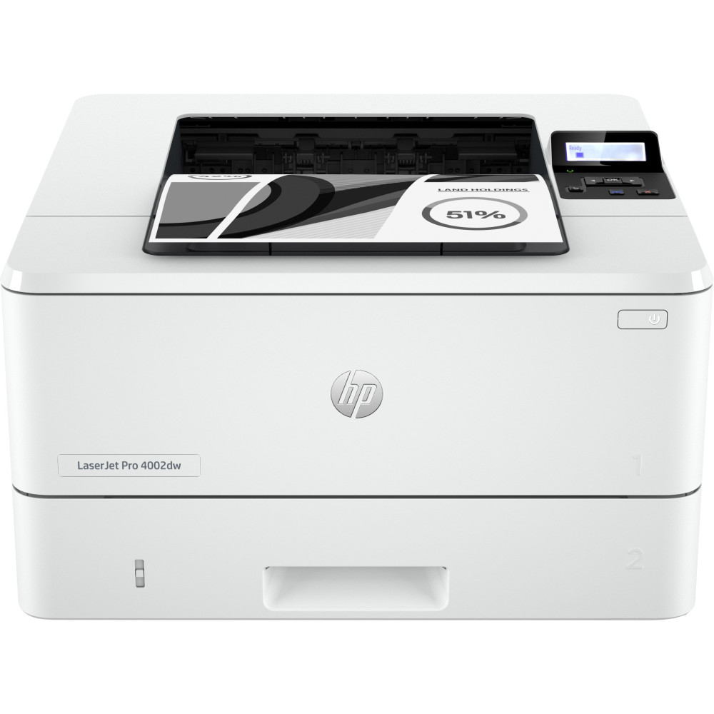 HP STAMPANTE LASER A4 B/N, LASERJET PRO 4002DW, SERIE 4000, 40PPM, FRONTE/RETRO, USB/LAN/WIFI