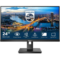 PHILIPS MONITOR 23,8 LED IPS 16:9 FHD 4MS 350 CDM VGA/DVI/DP/HDMI PRIVACY MODE PIVOT MULTIMEDIALE