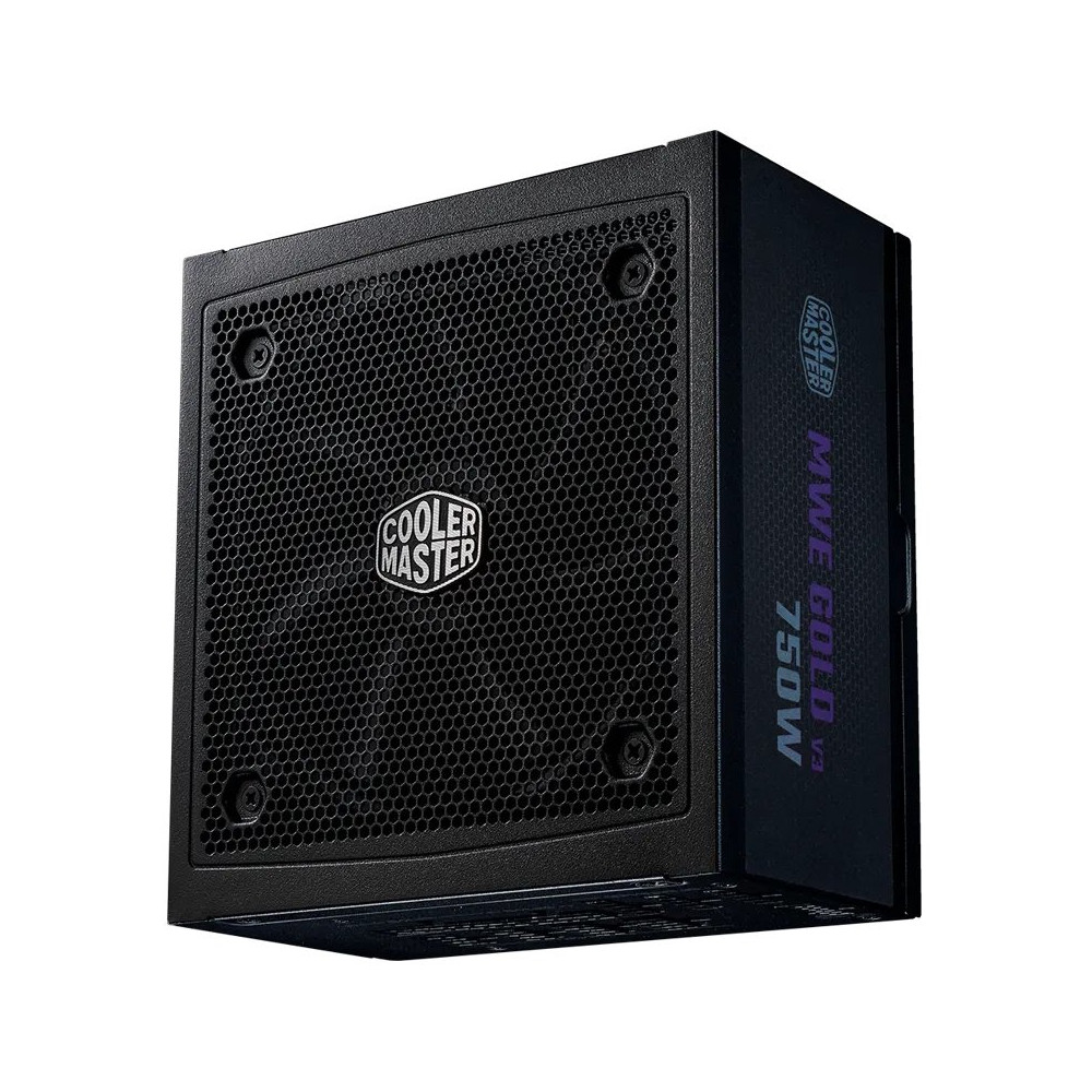 COOLER MASTER ALIMENTATORE MWE GOLD 750 V3, 750W 80+ GOLD NON MODULARE ATX 3.1 VENTOLA 120MM, GAR 5