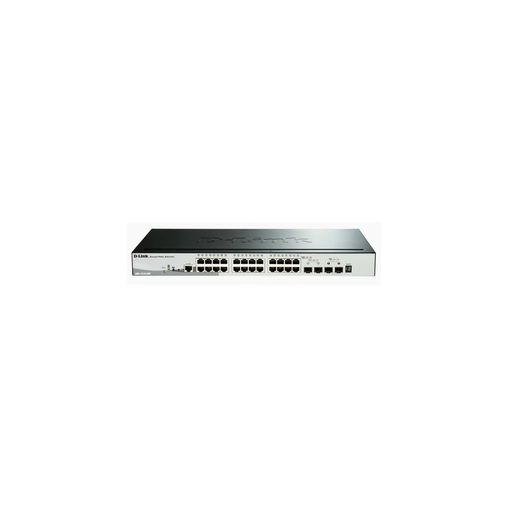 D-LINK SWITCH 28 PORTE GIGABIT 10/100/1000MBPS POE STACKABLE SMART MANAGED