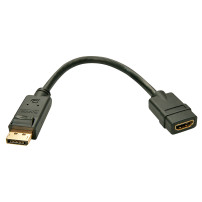 ADATTATORE LINDY DISPLAYPORT A HDMI M/F 15cm