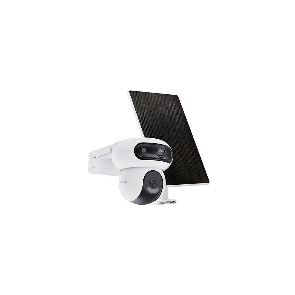 EZVIZ TELECAMERA HB90 + 8W SOLAR PANEL TELECAMERA DA ESTERNO A BATTERIA MOTORIZZATA DOPPIO OBIETTIVO